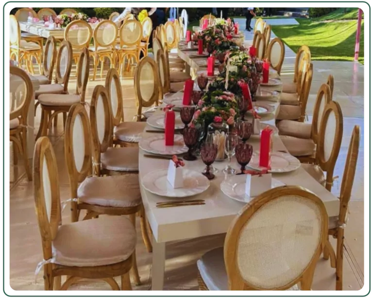 Mobiliario y decoración premium — Todo en Alquiler